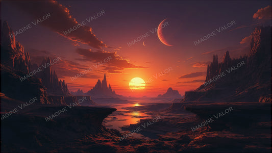High quality digital Wallpaper | Alien World