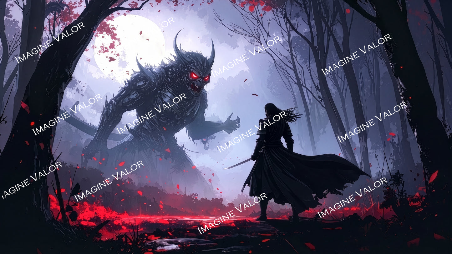 High quality digital Wallpaper | Anime Demon
