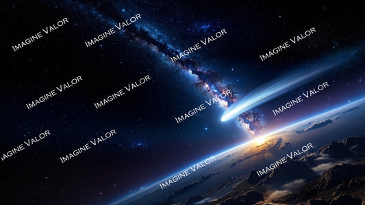 High quality digital Wallpaper | Comet Trail
