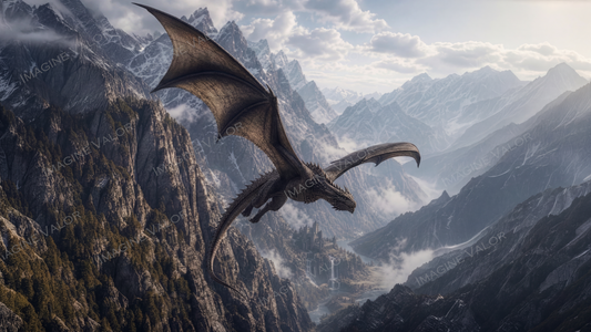 High quality digital Wallpaper | Dragon Soaring
