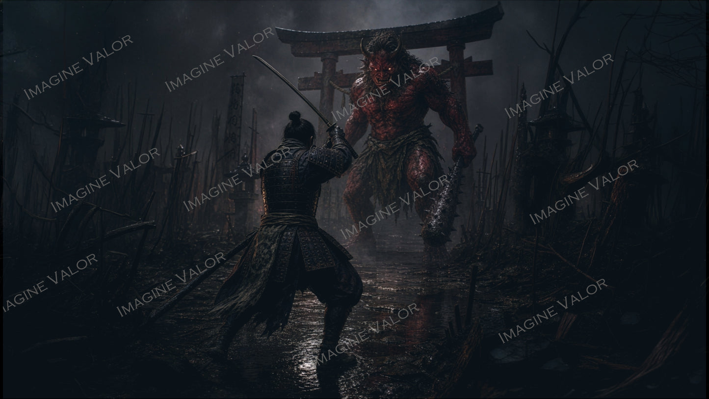 High quality digital Wallpaper | Samurai