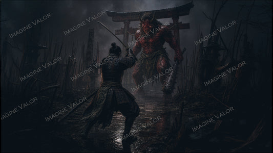 High quality digital Wallpaper | Samurai