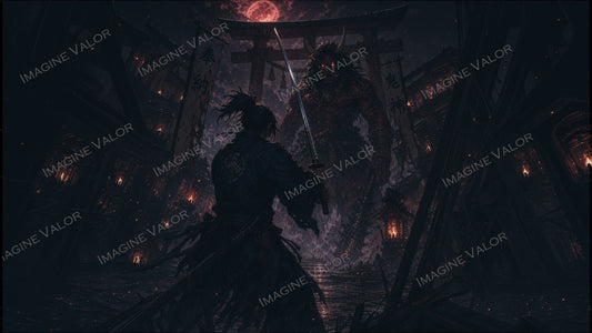 High quality digital Wallpaper | Samurai Anime